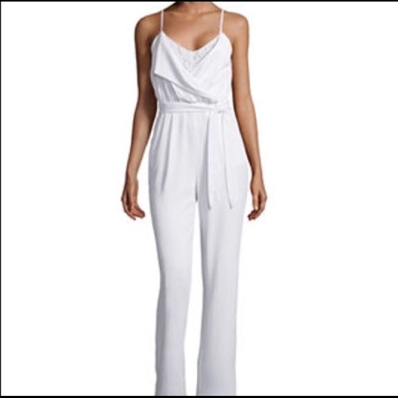 Nicole Miller Pants - Nicole Miller White Jumpsuit